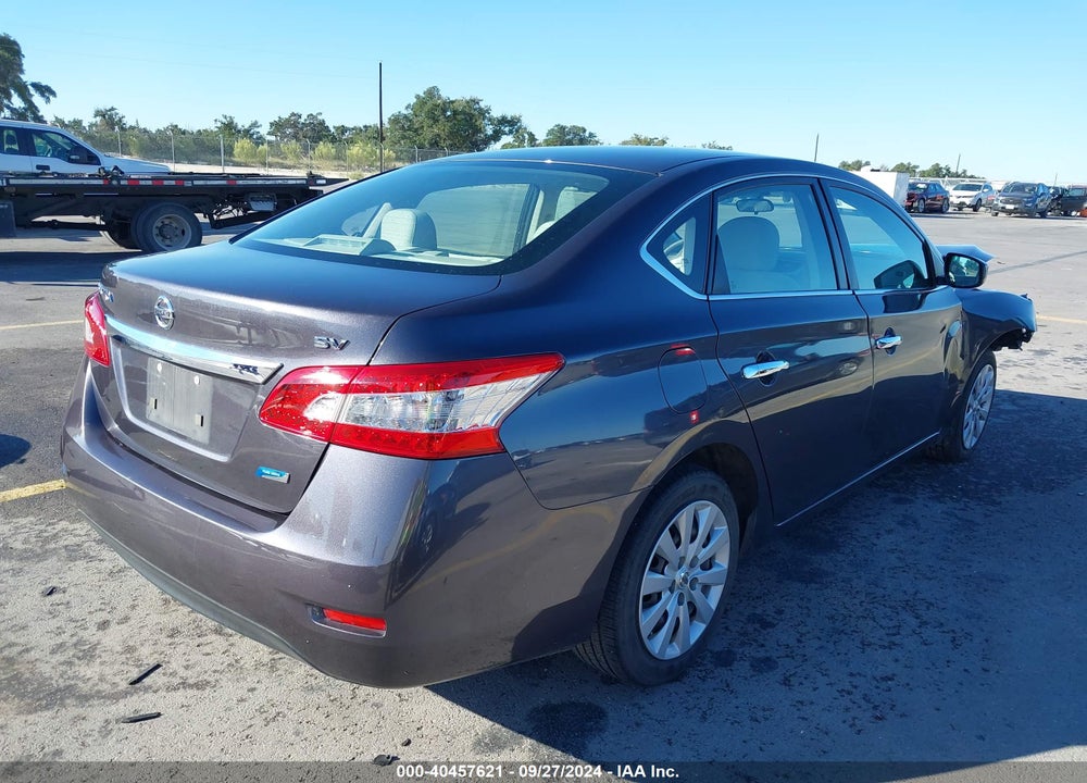 2014 NISSAN SENTRA SV VIN: 3N1AB7AP0EL620282