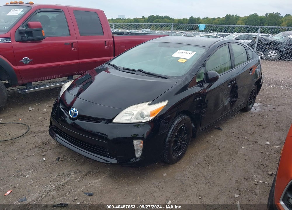 2012 TOYOTA PRIUS THREE VIN: JTDKN3DU6C5389923