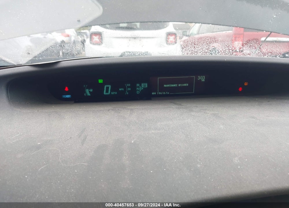 2012 TOYOTA PRIUS THREE VIN: JTDKN3DU6C5389923