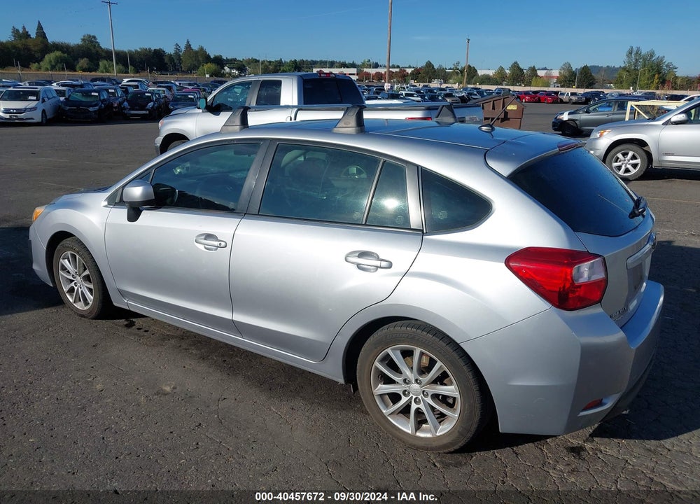 2012 SUBARU IMPREZA 2.0I PREMIUM VIN: JF1GPAC62CH202219