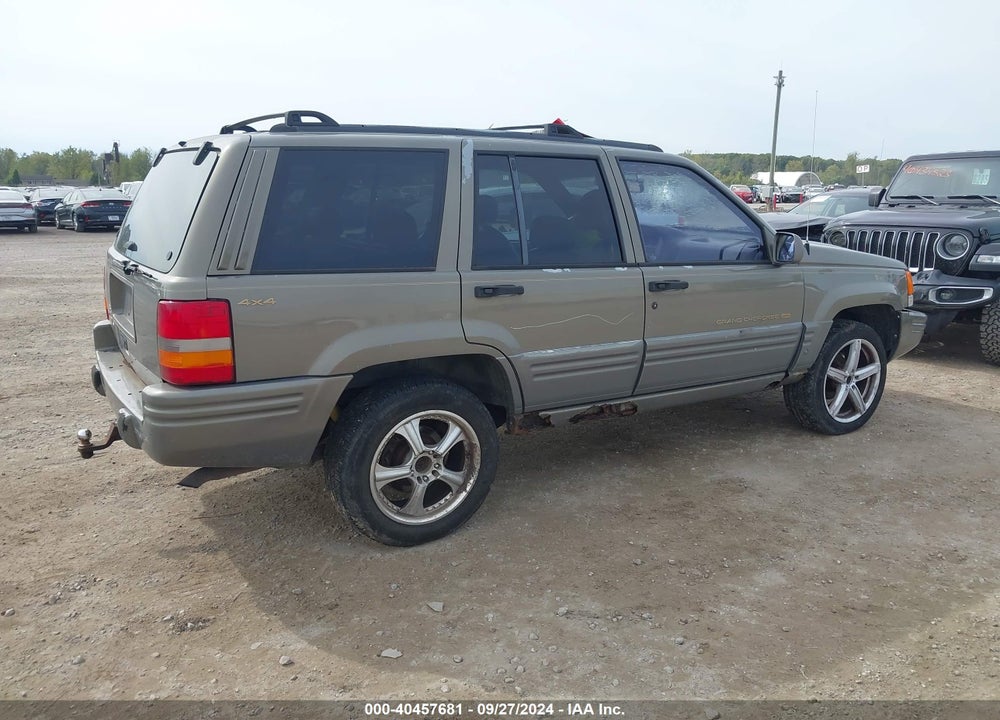 1997 JEEP GRAND CHEROKEE LIMITED VIN: 1J4GZ78S6VC589719