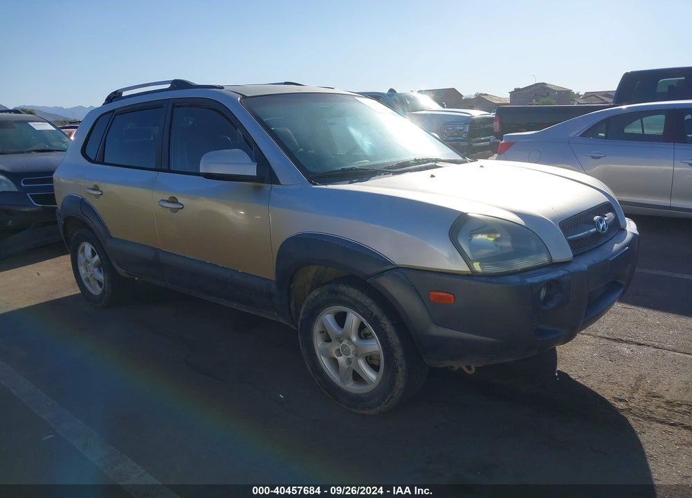 2005 HYUNDAI TUCSON GLS/LX VIN: KM8JN12D95U102176