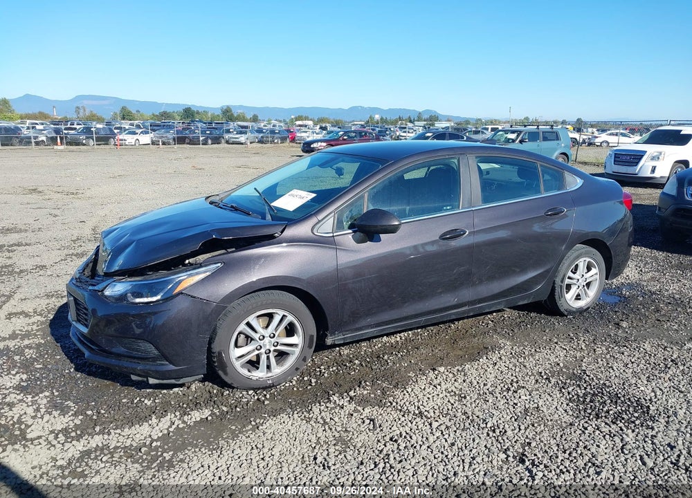 2017 CHEVROLET CRUZE LT AUTO VIN: 1G1BE5SMXH7208762