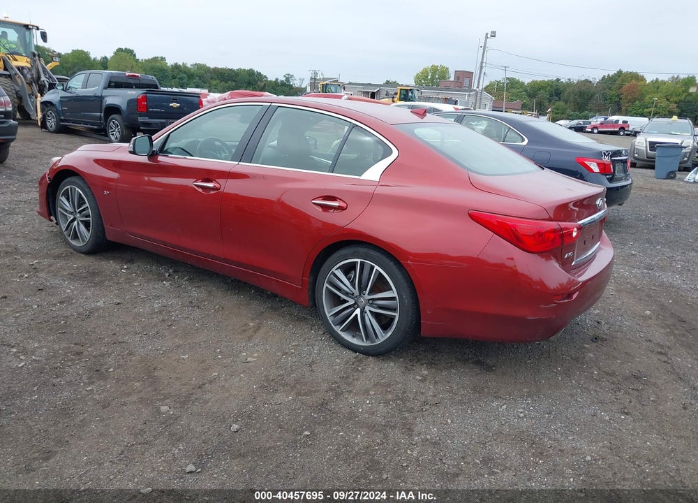 2014 INFINITI Q50 SPORT VIN: JN1BV7AR9EM696361