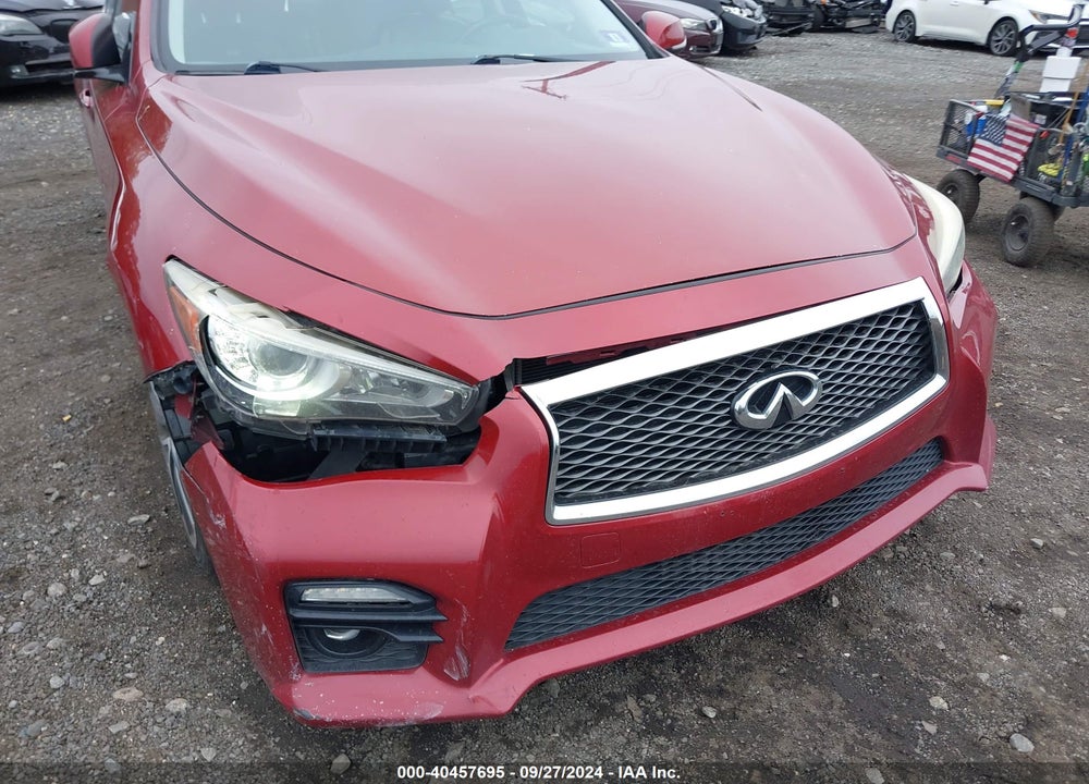 2014 INFINITI Q50 SPORT VIN: JN1BV7AR9EM696361