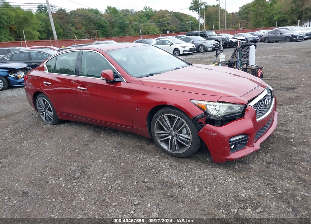 2014 INFINITI Q50 SPORT VIN: JN1BV7AR9EM696361