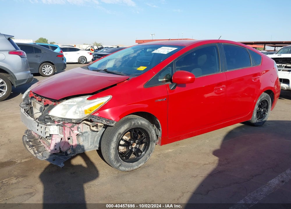 2013 TOYOTA PRIUS TWO VIN: JTDKN3DU8D0344433