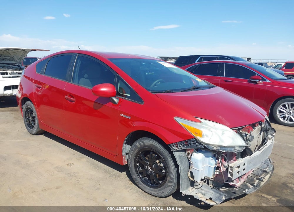 2013 TOYOTA PRIUS TWO VIN: JTDKN3DU8D0344433