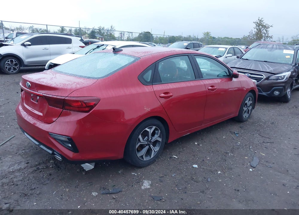 2021 KIA FORTE LXS VIN: 3KPF24AD6ME309207