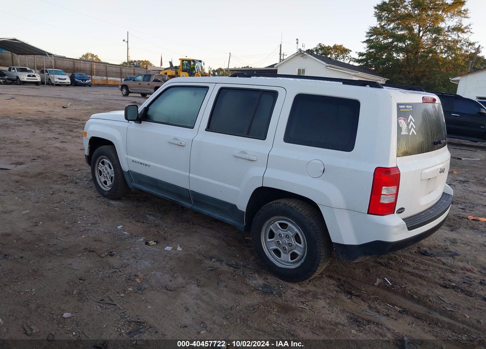 2011 JEEP PATRIOT SPORT VIN: 1J4NT1GA4BD285079