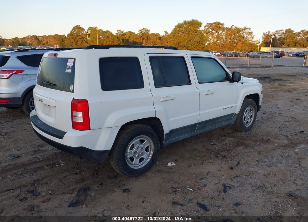 2011 JEEP PATRIOT SPORT VIN: 1J4NT1GA4BD285079