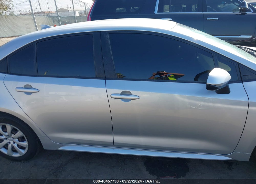 2021 TOYOTA COROLLA LE VIN: JTDEPMAE1MJ131232