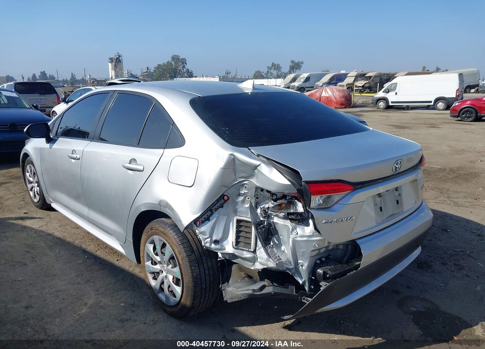 2021 TOYOTA COROLLA LE VIN: JTDEPMAE1MJ131232