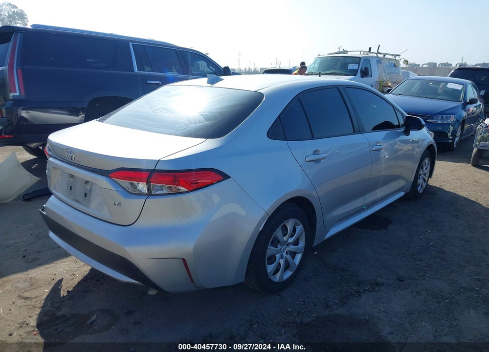 2021 TOYOTA COROLLA LE VIN: JTDEPMAE1MJ131232