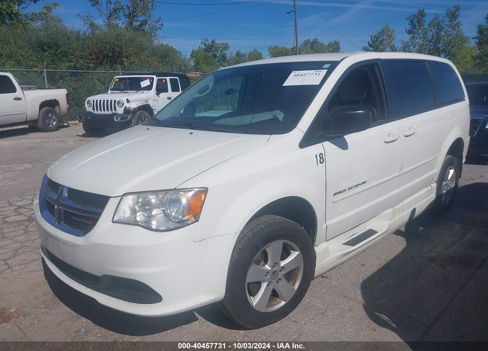 2013 DODGE GRAND CARAVAN SE VIN: 2C4RDGBG2DR617510
