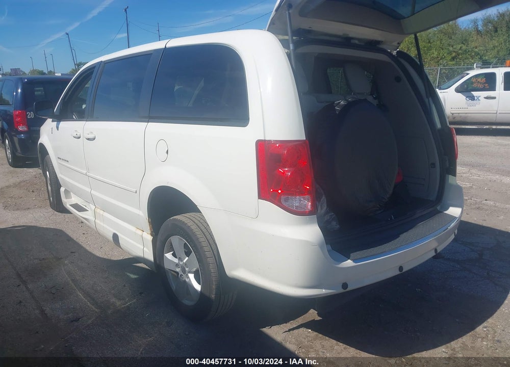 2013 DODGE GRAND CARAVAN SE VIN: 2C4RDGBG2DR617510