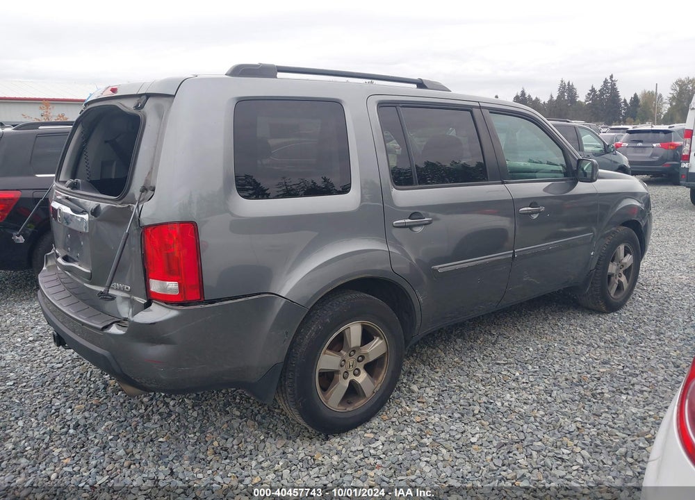 2009 HONDA PILOT EX-L VIN: 5FNYF48659B037352