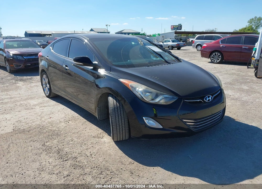 2013 HYUNDAI ELANTRA LIMITED VIN: 5NPDH4AE0DH245207