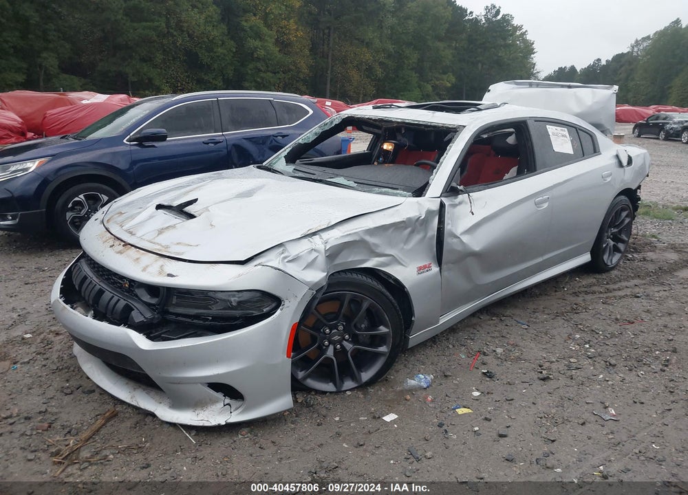 2023 DODGE CHARGER SCAT PACK VIN: 2C3CDXGJ6PH576758