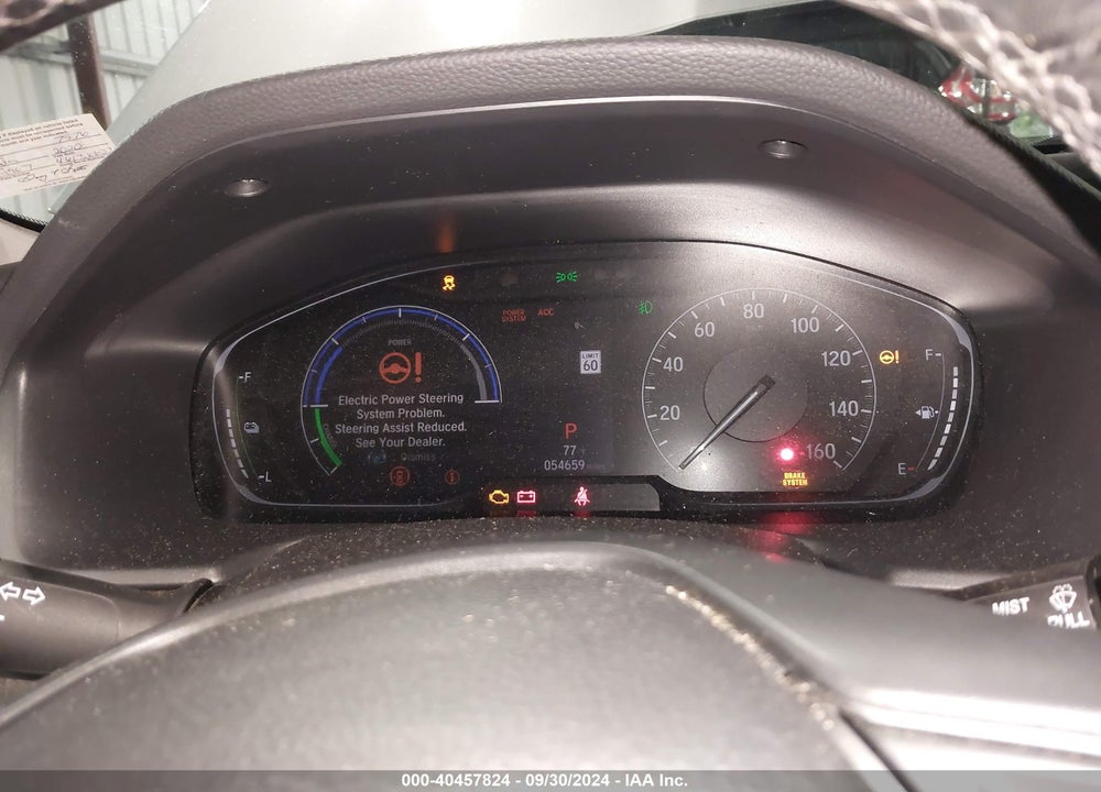 2020 HONDA ACCORD HYBRID TOURING VIN: 1HGCV3F97LA017576