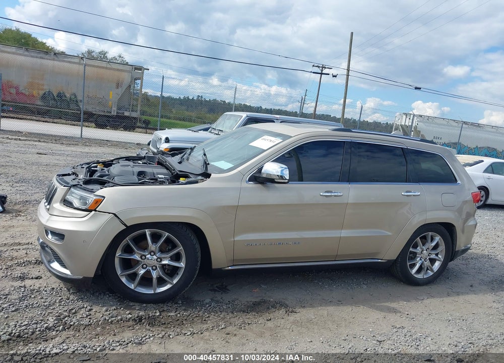 2014 JEEP GRAND CHEROKEE SUMMIT VIN: 1C4RJFJG1EC436705