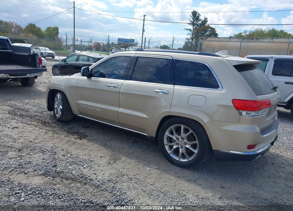 2014 JEEP GRAND CHEROKEE SUMMIT VIN: 1C4RJFJG1EC436705