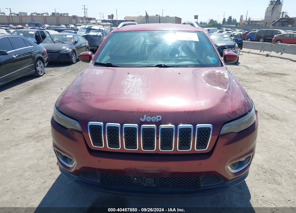 2019 JEEP CHEROKEE LIMITED FWD VIN: 1C4PJLDN3KD152031