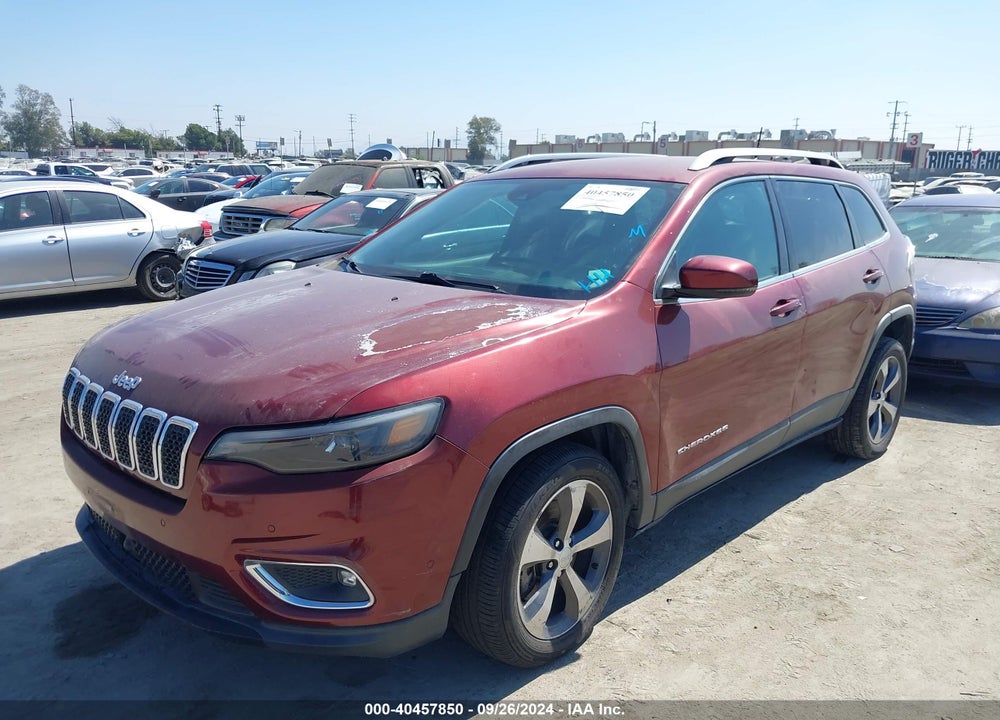 2019 JEEP CHEROKEE LIMITED FWD VIN: 1C4PJLDN3KD152031