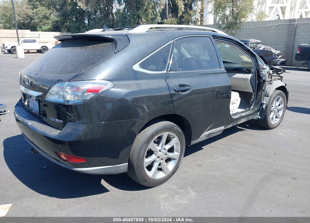 2010 LEXUS RX 350 VIN: 2T2ZK1BA9AC021283