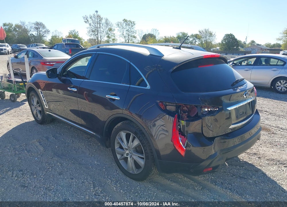 2013 INFINITI FX37 LIMITED EDITION VIN: JN8CS1MW4DM172854