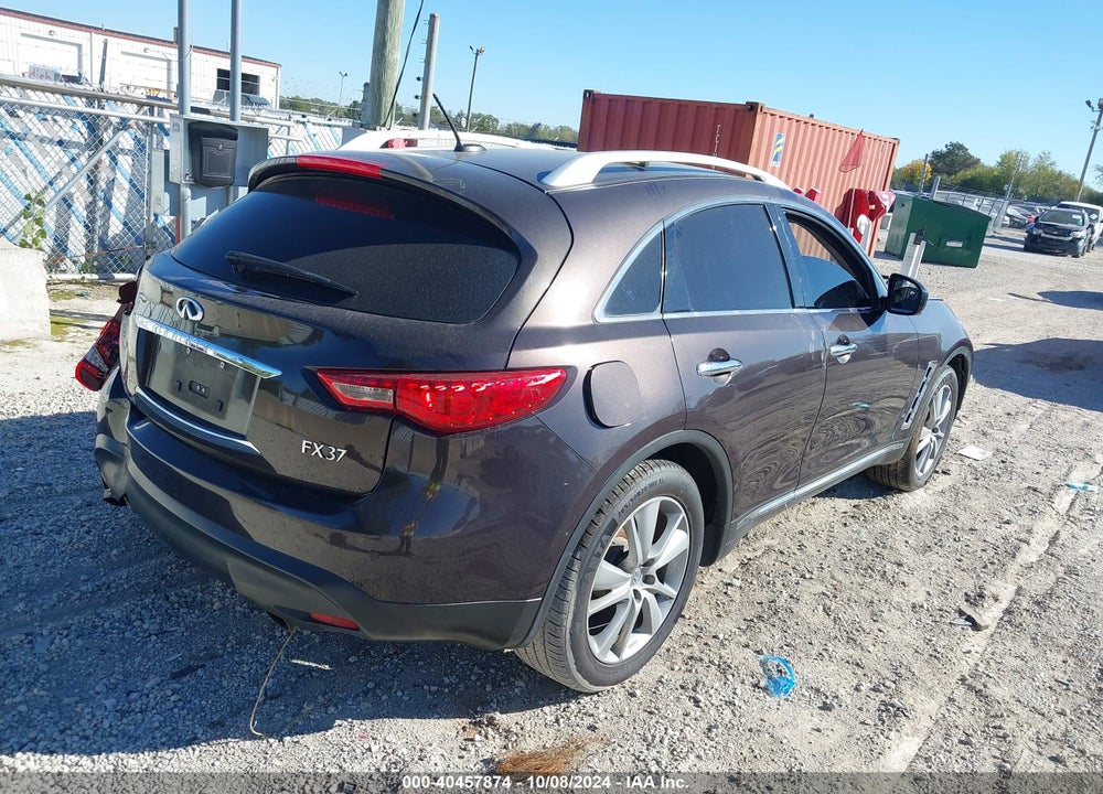 2013 INFINITI FX37 LIMITED EDITION VIN: JN8CS1MW4DM172854