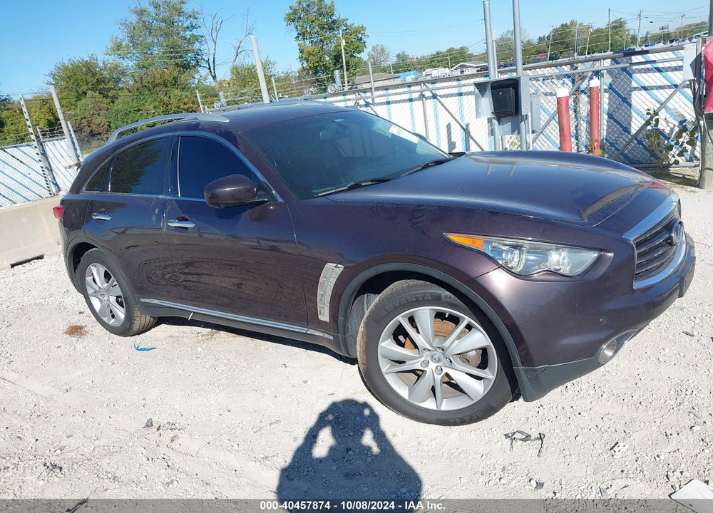 2013 INFINITI FX37 LIMITED EDITION VIN: JN8CS1MW4DM172854
