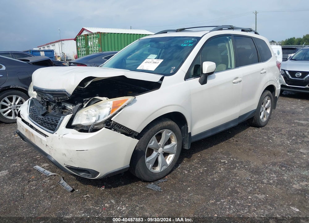 2014 SUBARU FORESTER 2.5I TOURING VIN: JF2SJAMC6EH417410