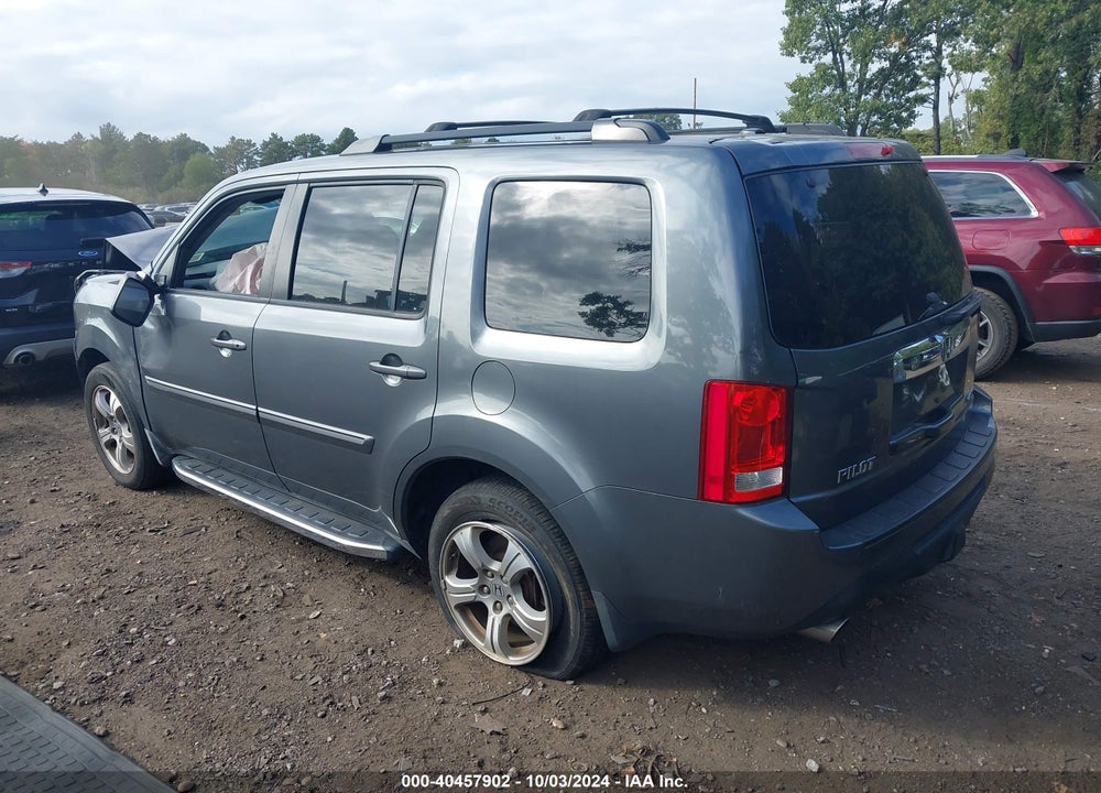 2012 HONDA PILOT EX-L VIN: 5FNYF4H69CB047647