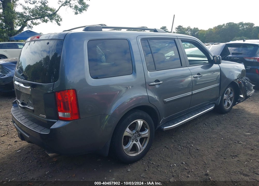 2012 HONDA PILOT EX-L VIN: 5FNYF4H69CB047647
