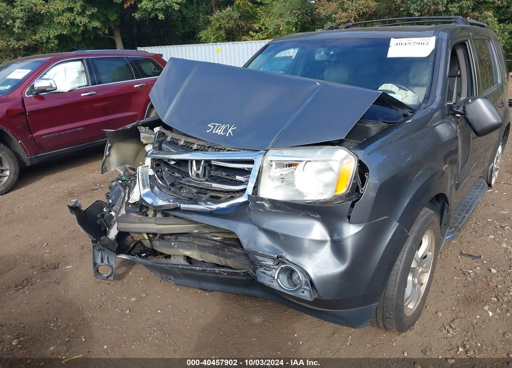 2012 HONDA PILOT EX-L VIN: 5FNYF4H69CB047647