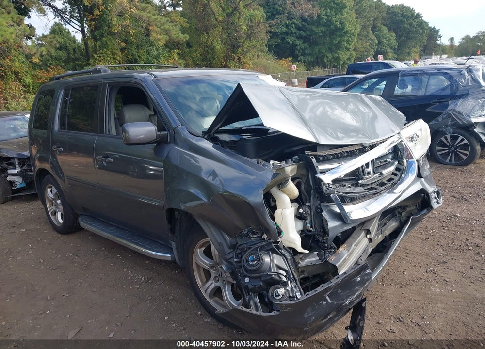 2012 HONDA PILOT EX-L VIN: 5FNYF4H69CB047647