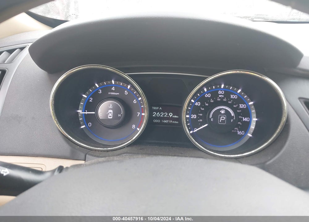 2013 HYUNDAI SONATA GLS VIN: 5NPEB4AC5DH572206