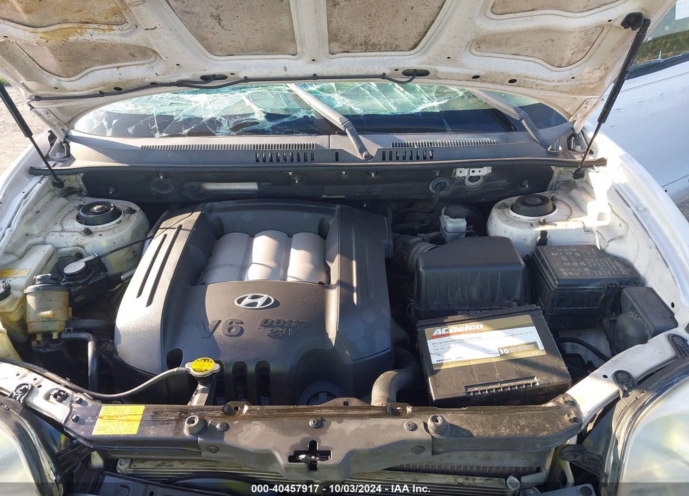 2004 HYUNDAI SANTA FE GLS VIN: KM8SC13D94U583599