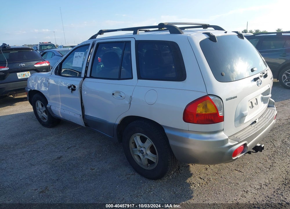 2004 HYUNDAI SANTA FE GLS VIN: KM8SC13D94U583599
