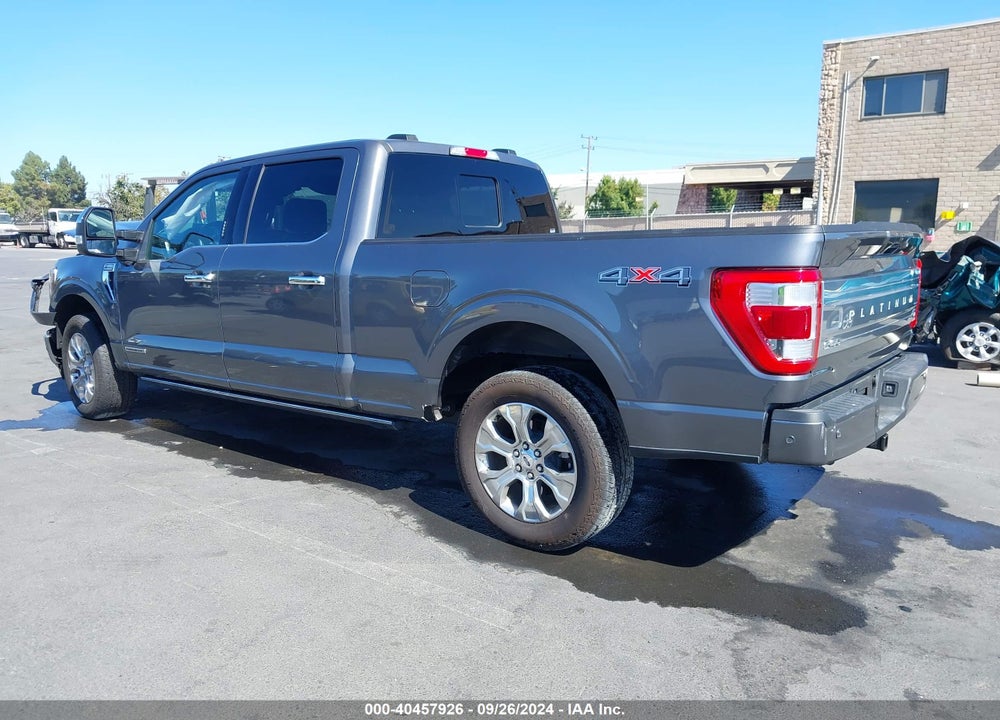 2023 FORD F-150 PLATINUM VIN: 1FTFW1ED2PFB78767