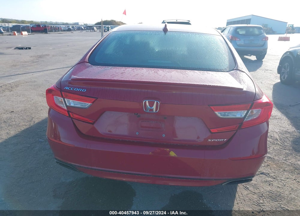 2018 HONDA ACCORD SPORT VIN: 1HGCV1F30JA111134
