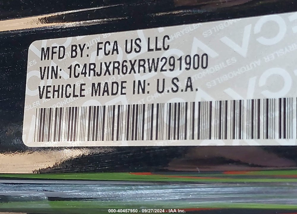 2024 JEEP WRANGLER 4XE RUBICON 4XE VIN: 1C4RJXR6XRW291900