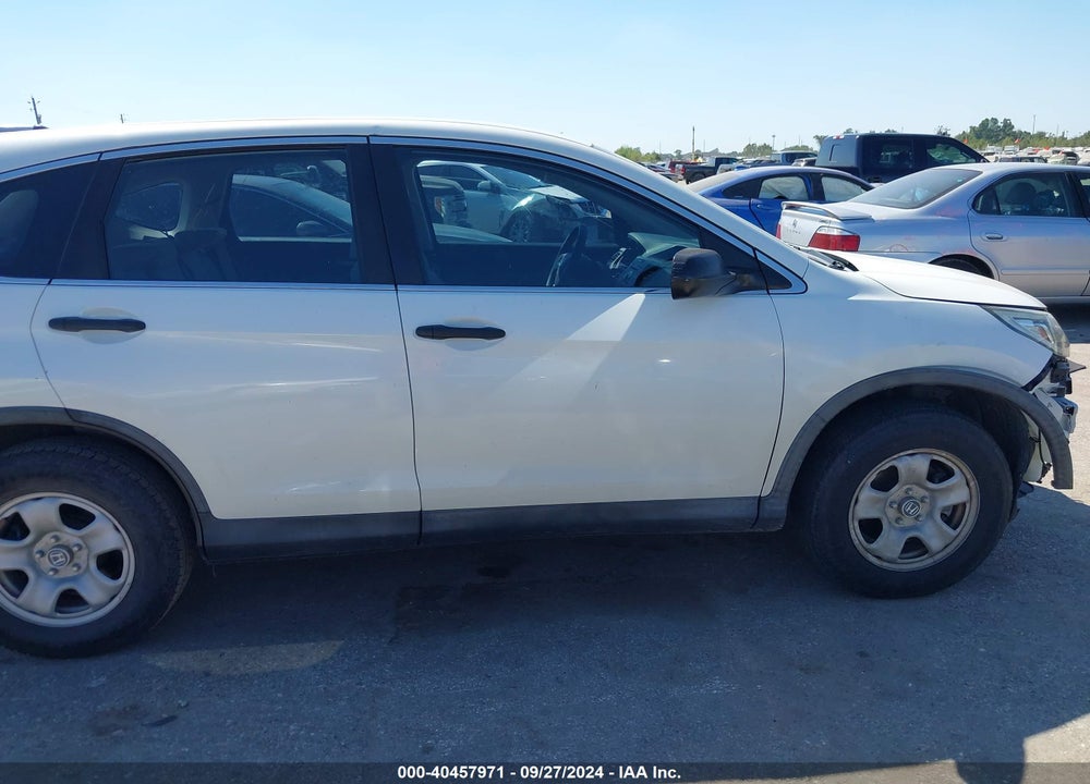 2016 HONDA CR-V LX VIN: 5J6RM3H35GL012224