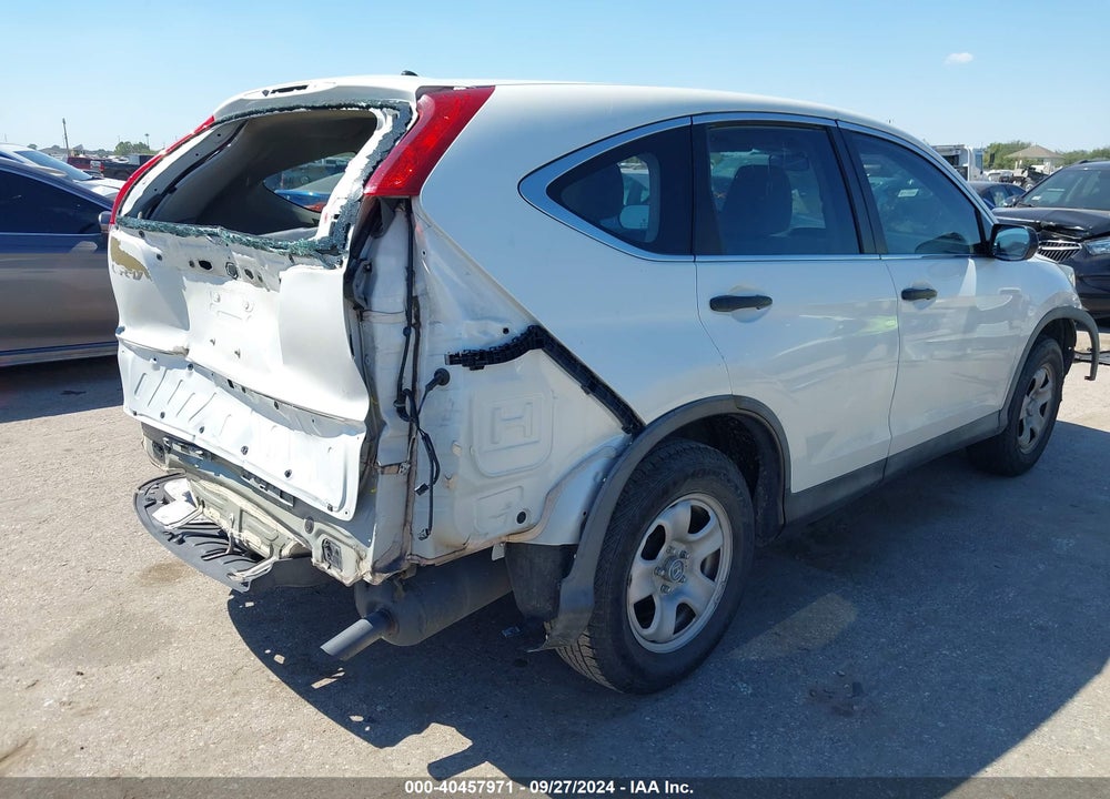 2016 HONDA CR-V LX VIN: 5J6RM3H35GL012224