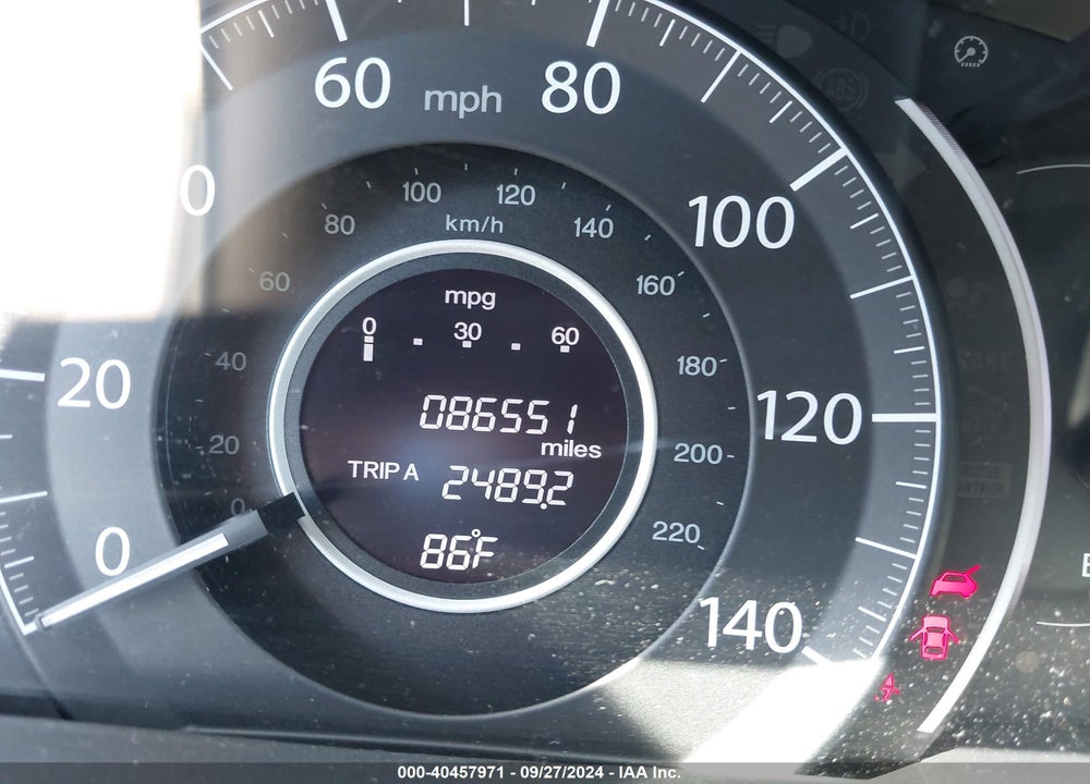 2016 HONDA CR-V LX VIN: 5J6RM3H35GL012224