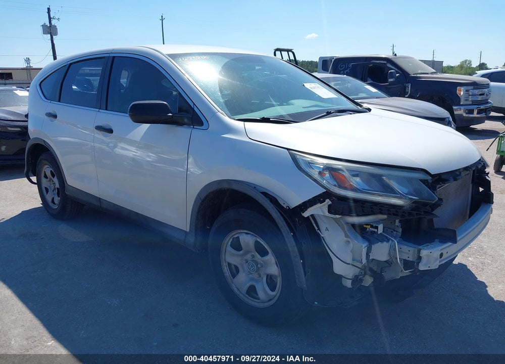2016 HONDA CR-V LX VIN: 5J6RM3H35GL012224