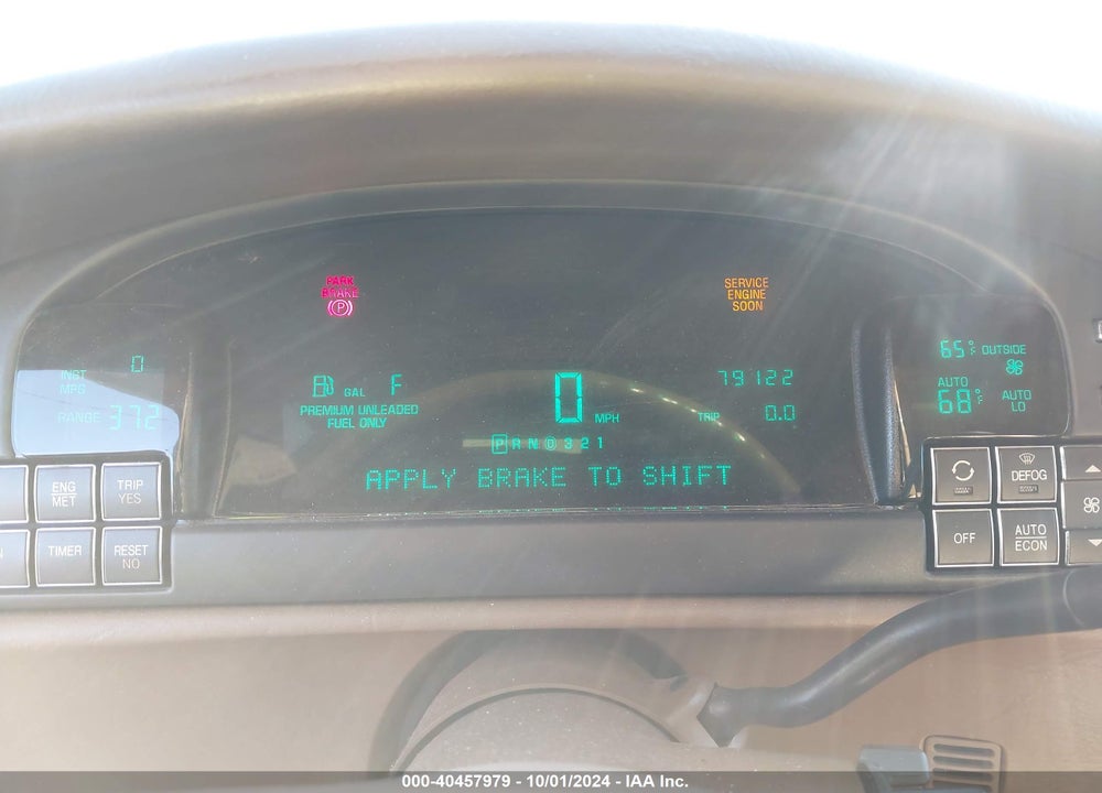1999 CADILLAC DEVILLE STANDARD VIN: 1G6KD54Y8XU732313