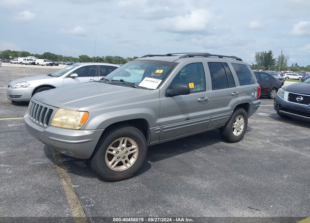 2000 JEEP GRAND CHEROKEE LIMITED VIN: 1J4G258N9YC242764