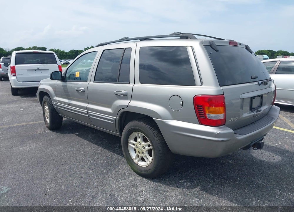 2000 JEEP GRAND CHEROKEE LIMITED VIN: 1J4G258N9YC242764